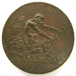 Monneron de 2sols Hercule de 1792