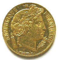 Monnaies de la 3ième République, type de Merley