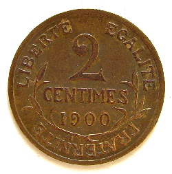 Monnaies de la 3ième République signées Daniel Dupuis