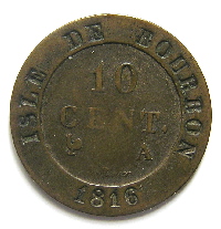 Louis XVIII monnaies des colonies