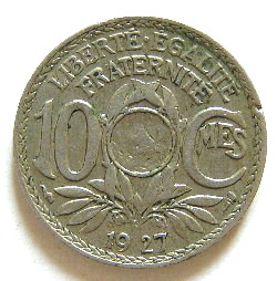 Monnaies de la 3ième République, le type Lindauer