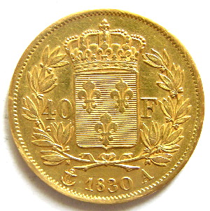 Monnaies de Charles X