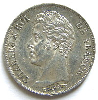 Monnaies de Charles X