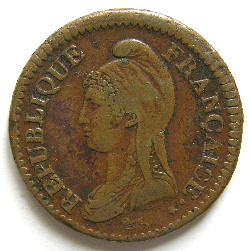 CINQ CENTIMES et UN DECIME de Dupré