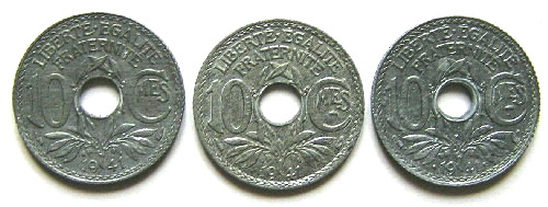 Monnaie de l'Etat Français, type Lindauer