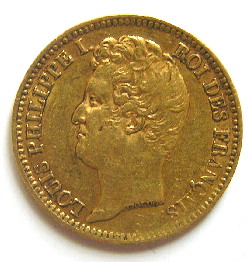 Monnaies de Louis Phillipe