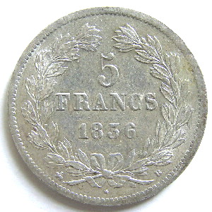 Monnaies de Louis Phillipe