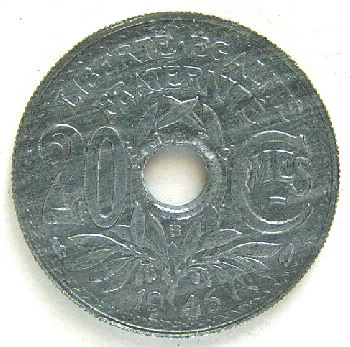 Monnaies du Gouvernement Provisoire, type Lindauer